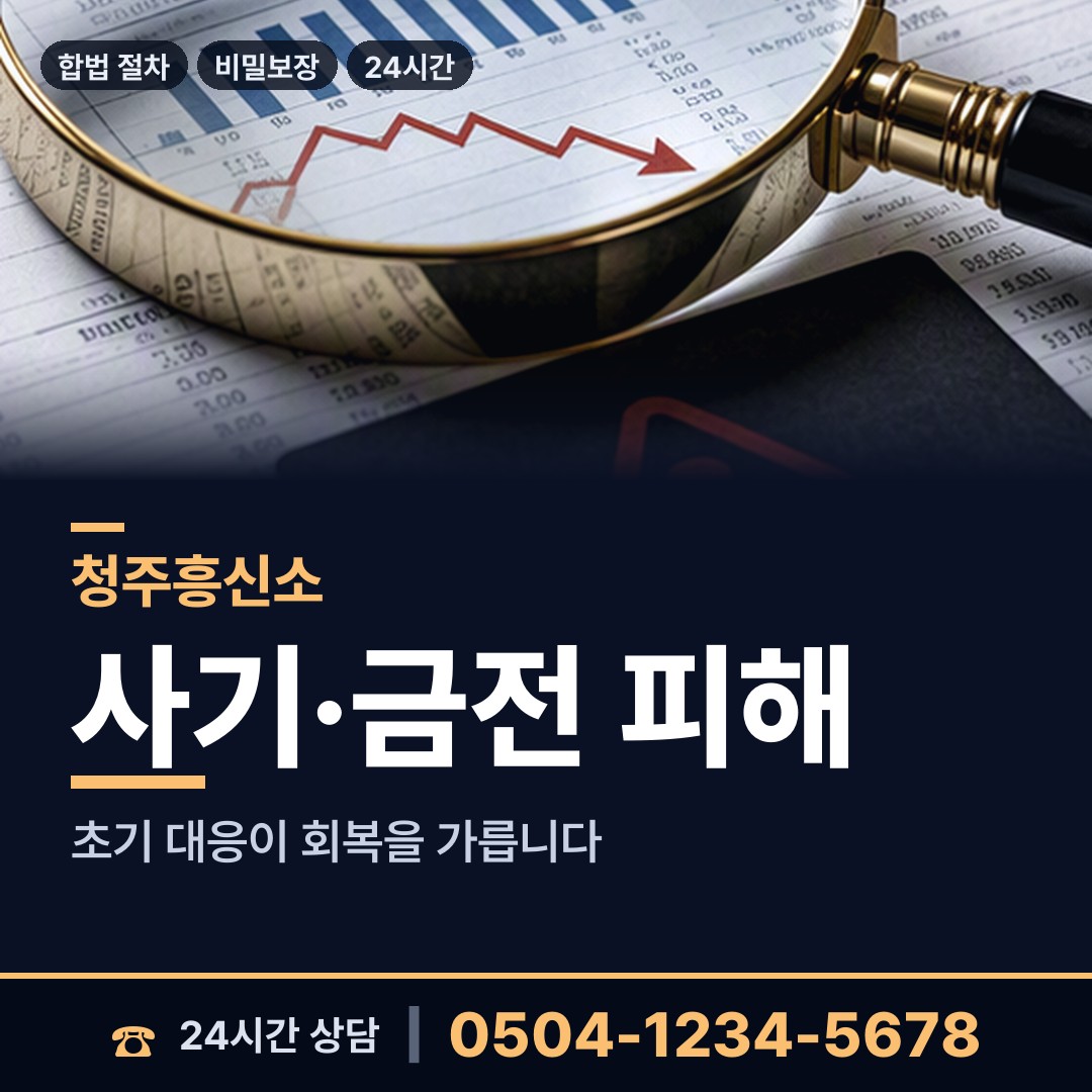 청주 옥산면 긴급조사 상담 안내